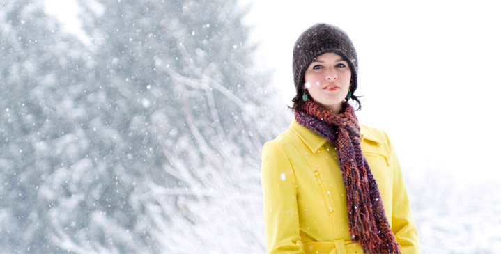 Snowing